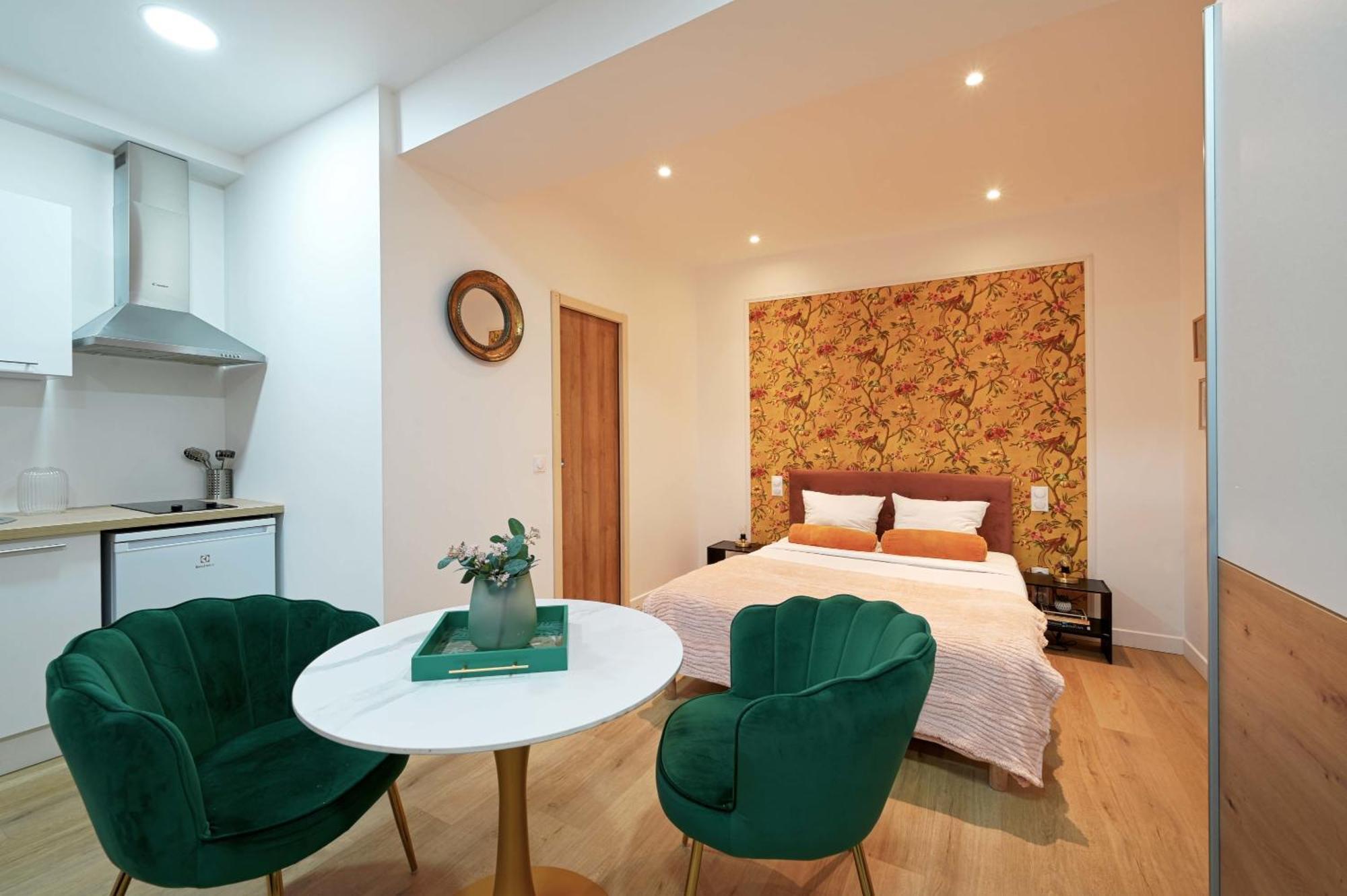 Modern Renovated Studio With A Touch Of Gilded Glamour Central Paris公寓 外观 照片