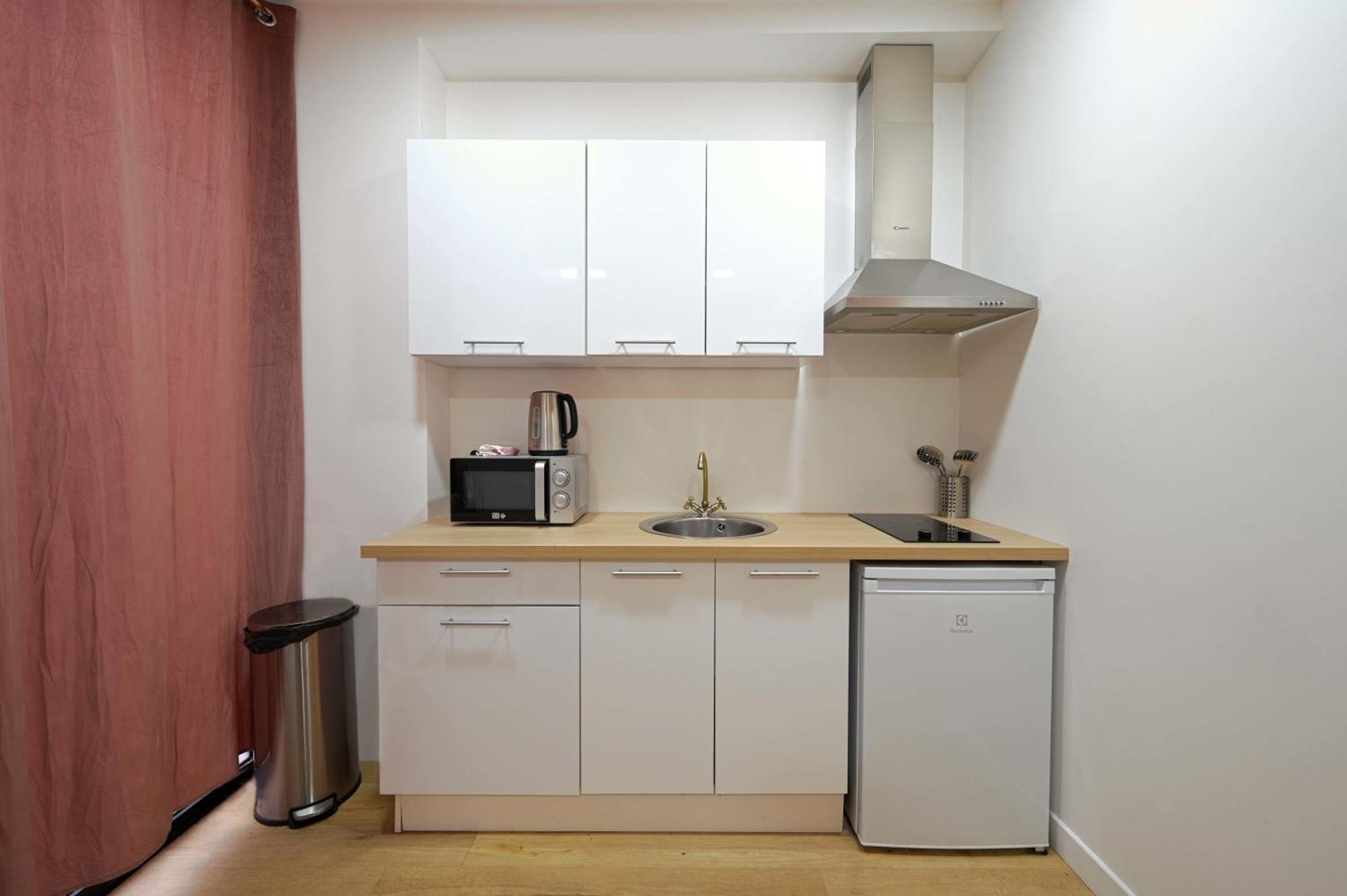 Modern Renovated Studio With A Touch Of Gilded Glamour Central Paris公寓 外观 照片